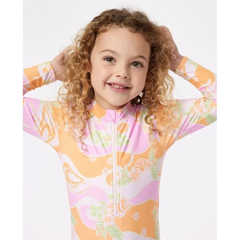 Sunkissed Long Sleeve Surf Suit - Girls (1-8 years)