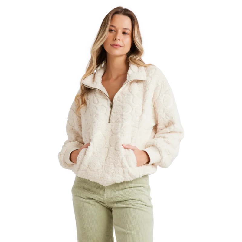 Fireside Cozy Half Zip Crew