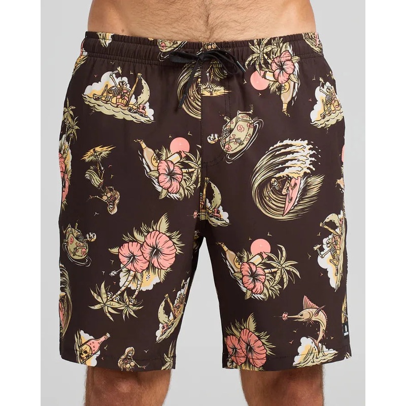 Frothin Out 19" Swim Volley Short