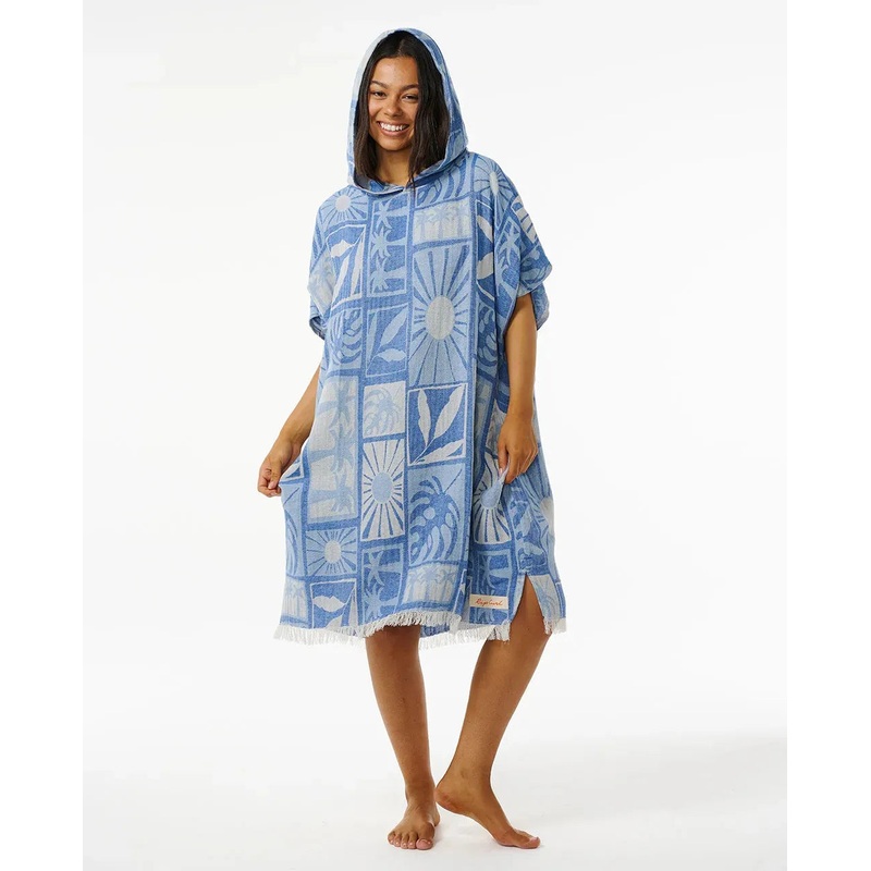 Santorini Sun Hooded Towel