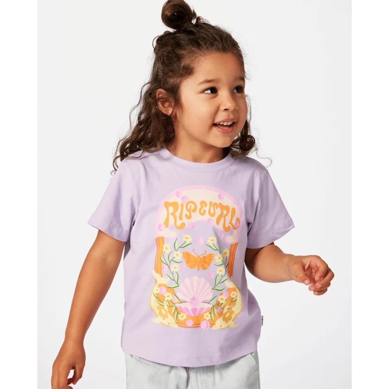 Rainbow Tropics Art Tee-Girl