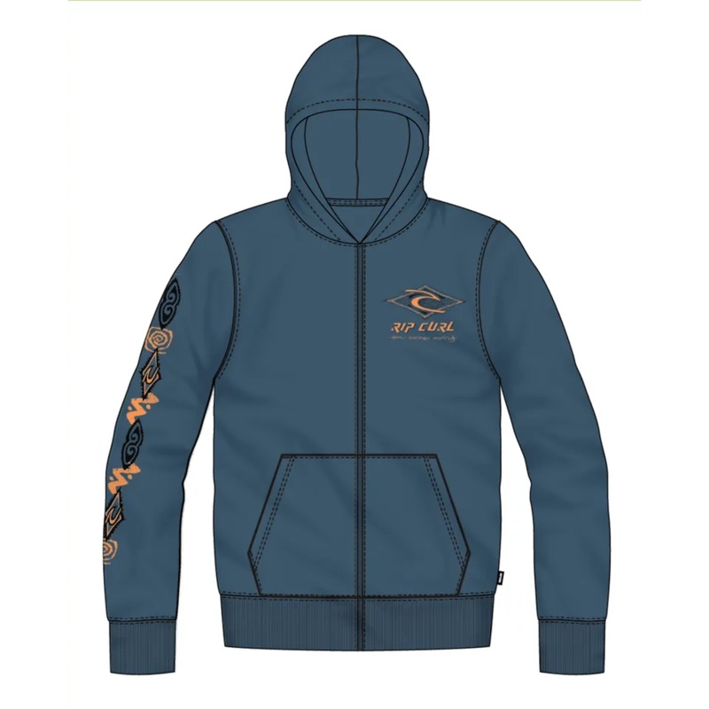 Raw Energy Zip Thru Hood -Boy