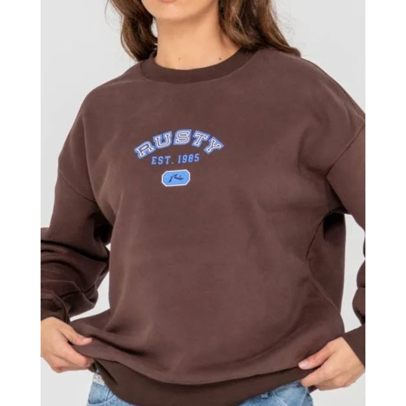 College Dropout Oversized Crew Fleece