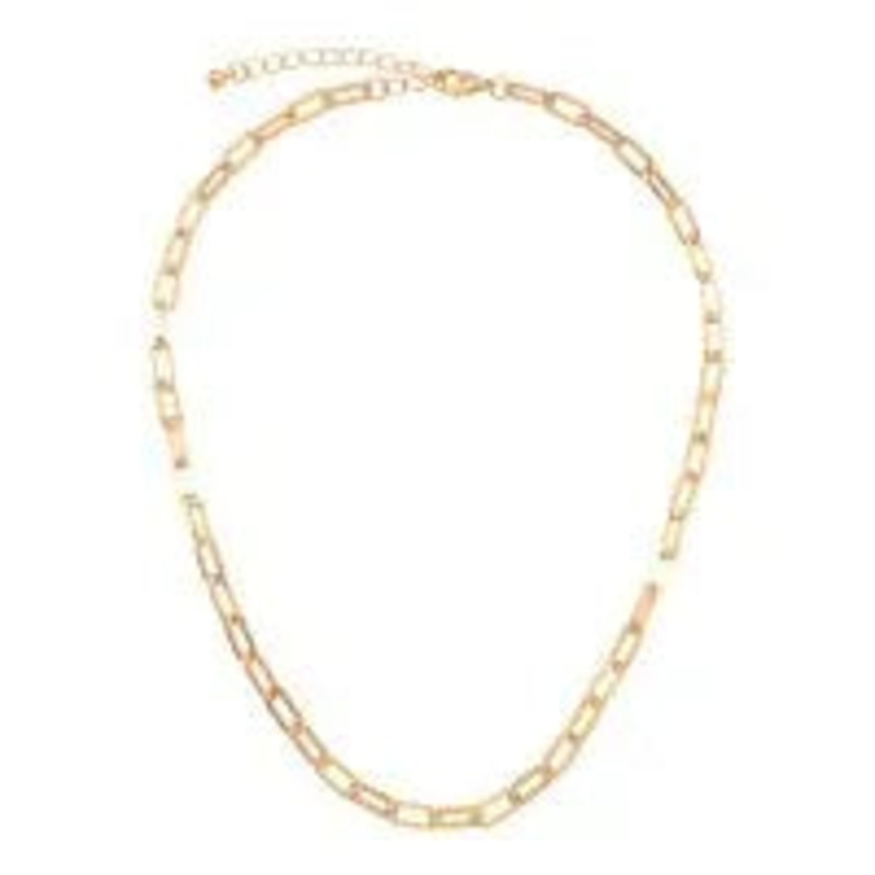 Gold Paperclip Choker