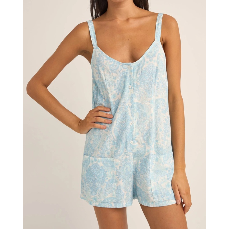Jean Paisley Romper