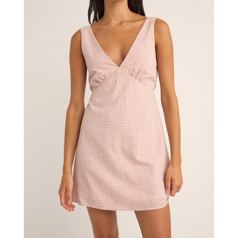 Lola Check Mini Dress