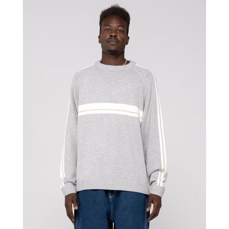 White Lines 2.0 Knitted Crew