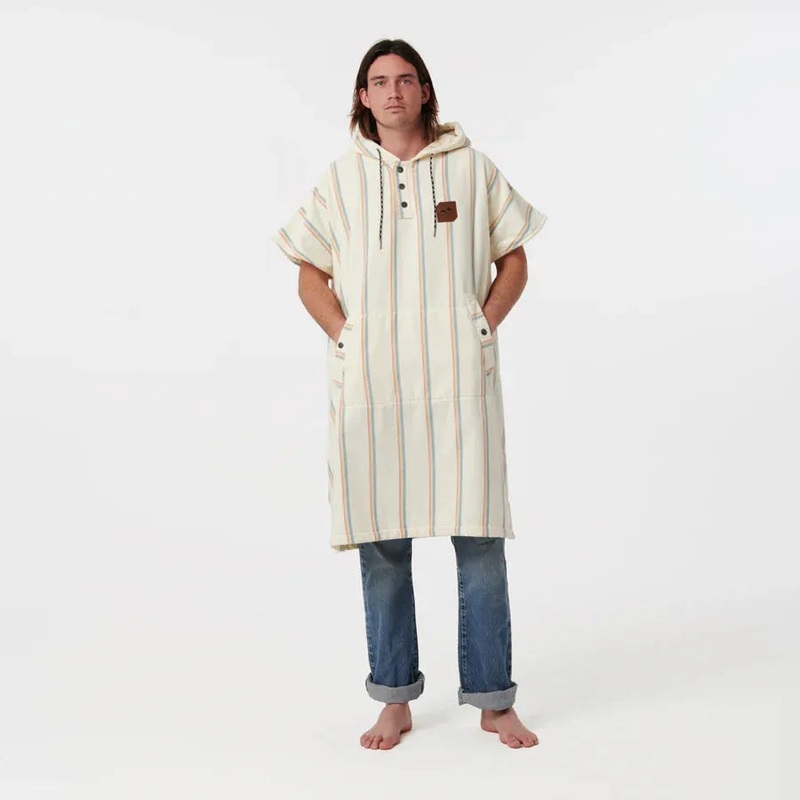 Baja Stripe Poncho