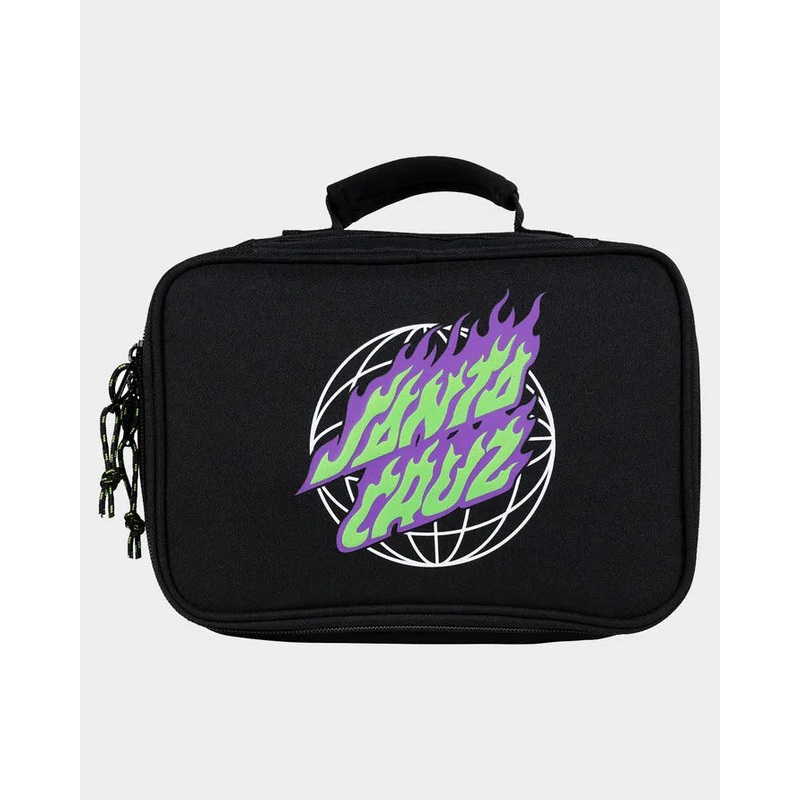 Global Flame Dot Lunch Box