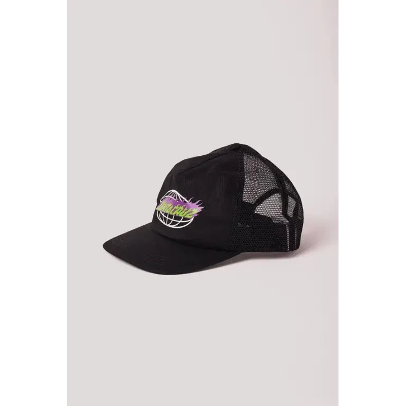 Global Flame Strip Trucker Cap