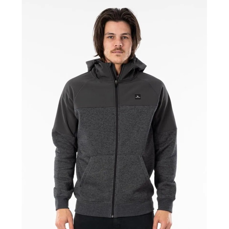 Viral Anti-Series Zip Through Hooded Jumper