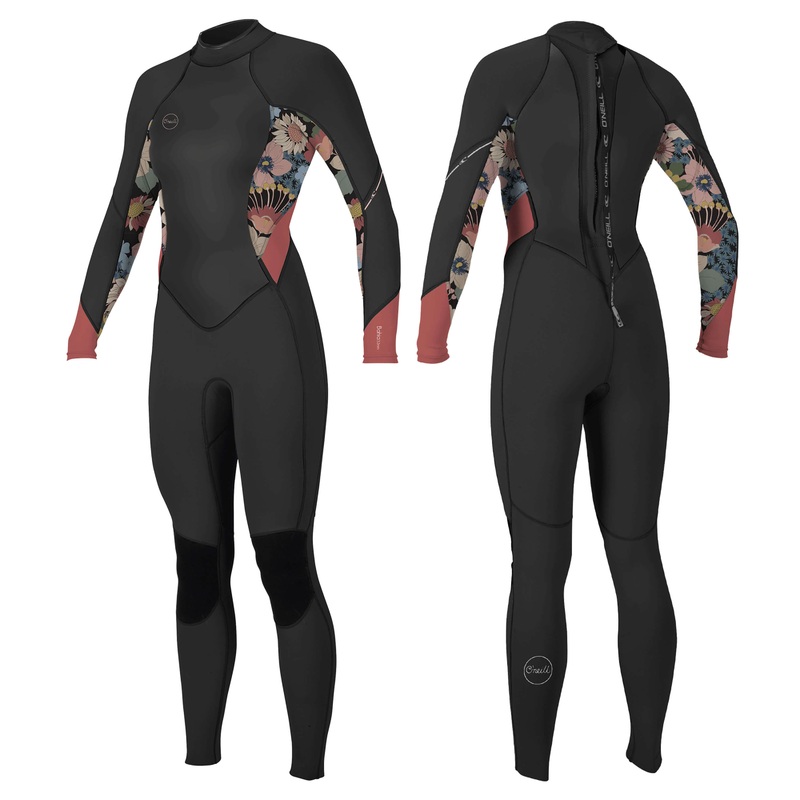 O'Neill Women's Bahia 3/2MM Back Zip Full Wetsuit