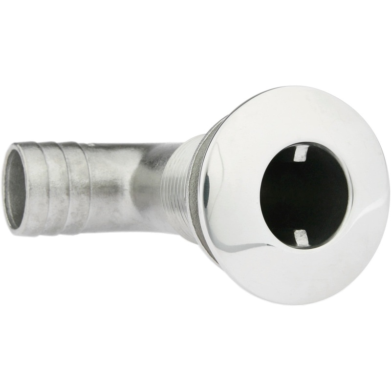 Attwood 90 Degree Stainless Thru Hull Fitting