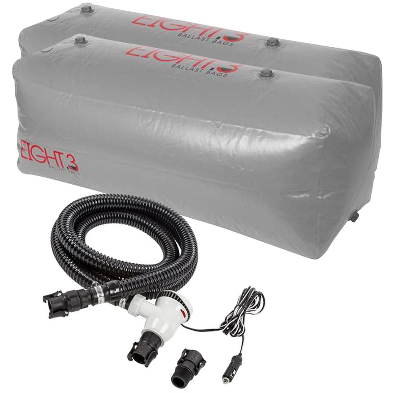 Eight.3 800 Bag x2 & 1200GPH Portable Pump