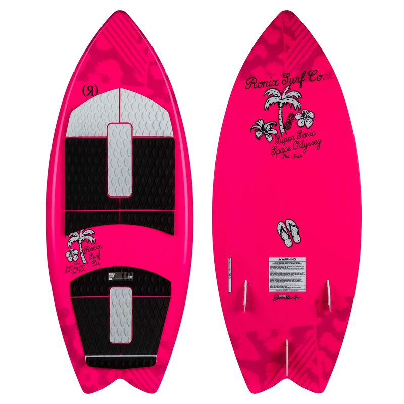 2020 Ronix Super Sonic Space Odyssey Girl's Fish Wakesurf Board