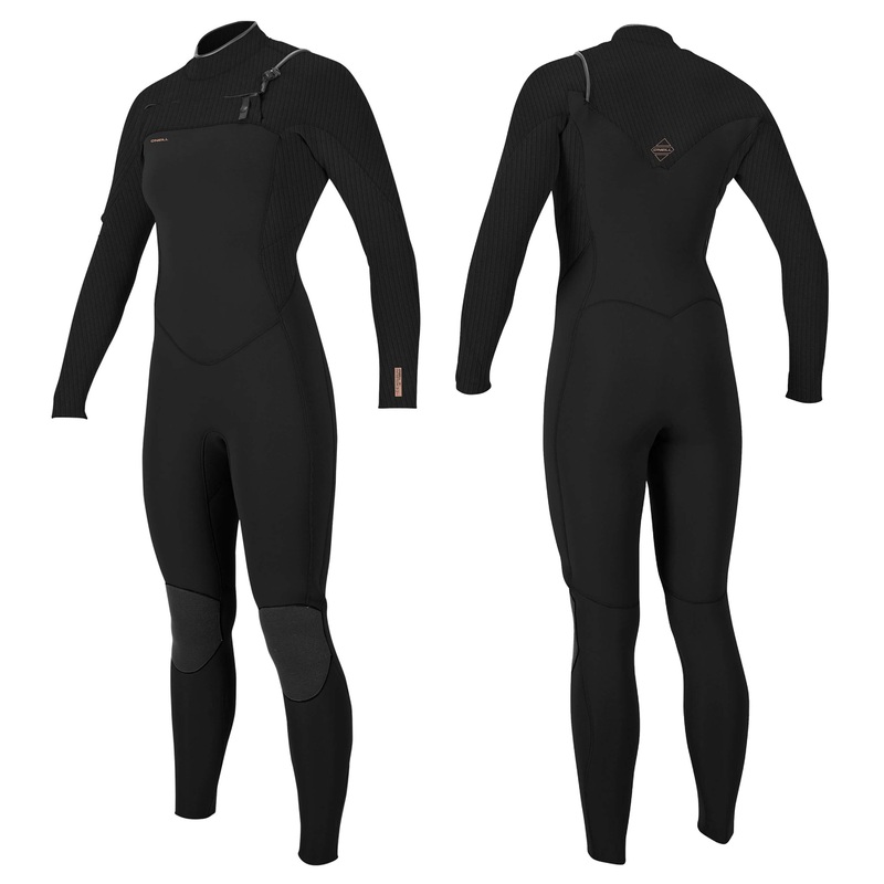 O'Neill Women's Hyperfreak 3/2 Chest Zip Full Wetsuit