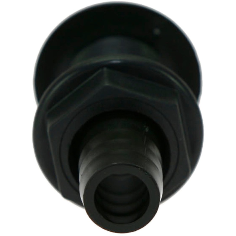 Black Thru-Hull Fitting