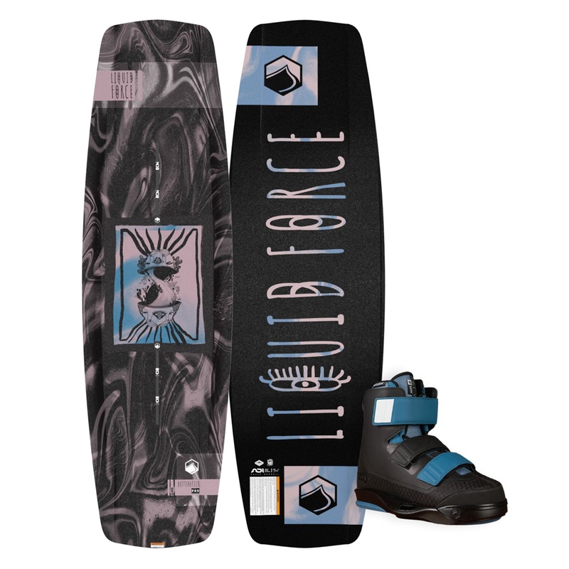 2025 Liquid Force Butterstick Pro / Hook 4D Wakeboard Package