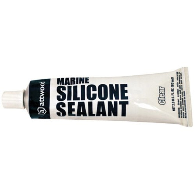Attwood Clear Silicone Marine Adhesive