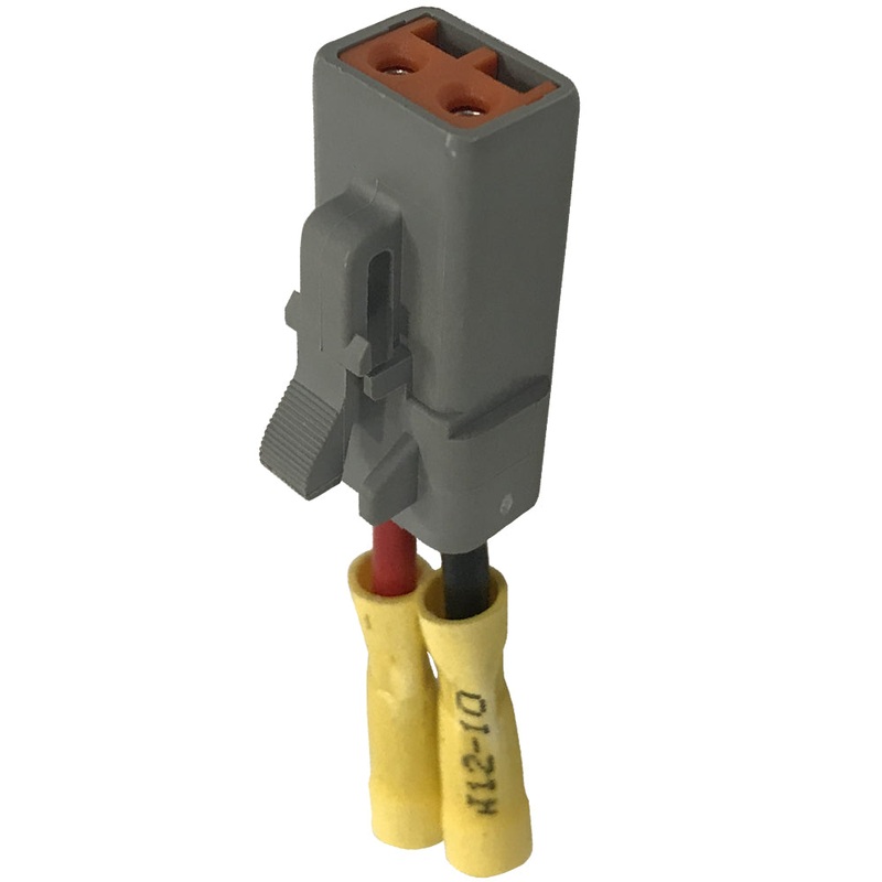 Plug-and-Wake 12 Plug x 12AWG Crimp Adapter
