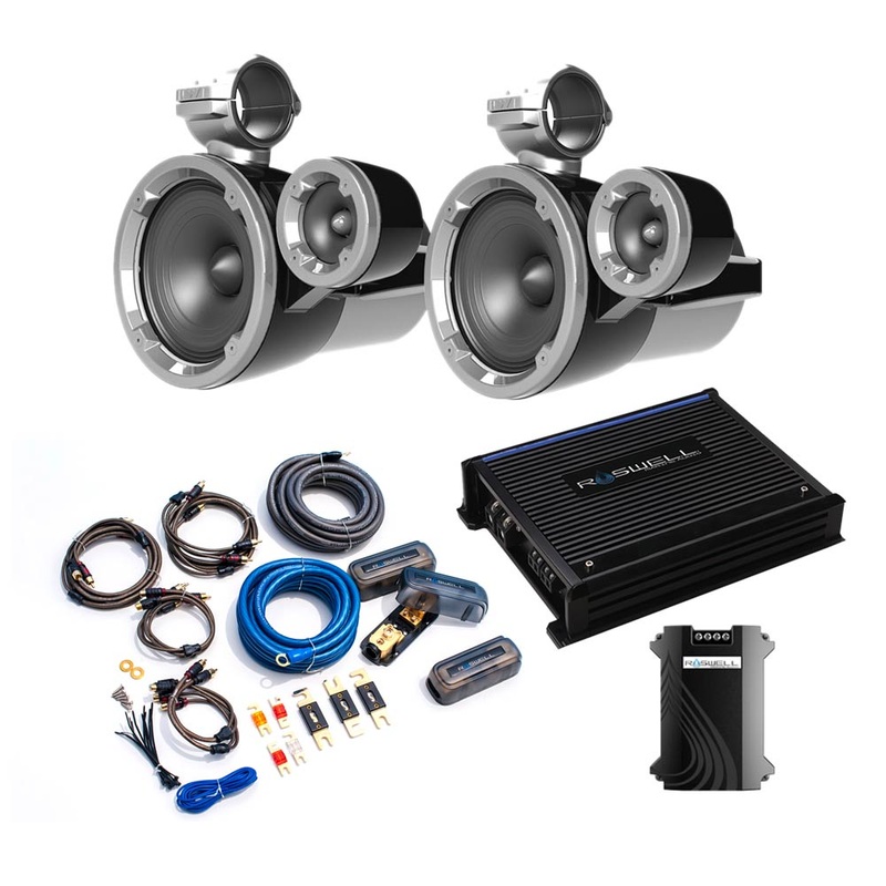 Roswell Titanium Tower Speaker Package