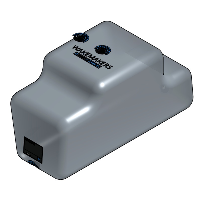 CustomFIT - Malibu Plug-and-Play "L" Tank - Small Port Stern - 475lbs