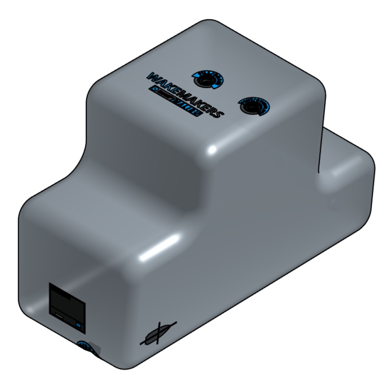 DirectFIT - Malibu Plug-and-Play "L" Tank - Large Starboard Stern - 580lbs