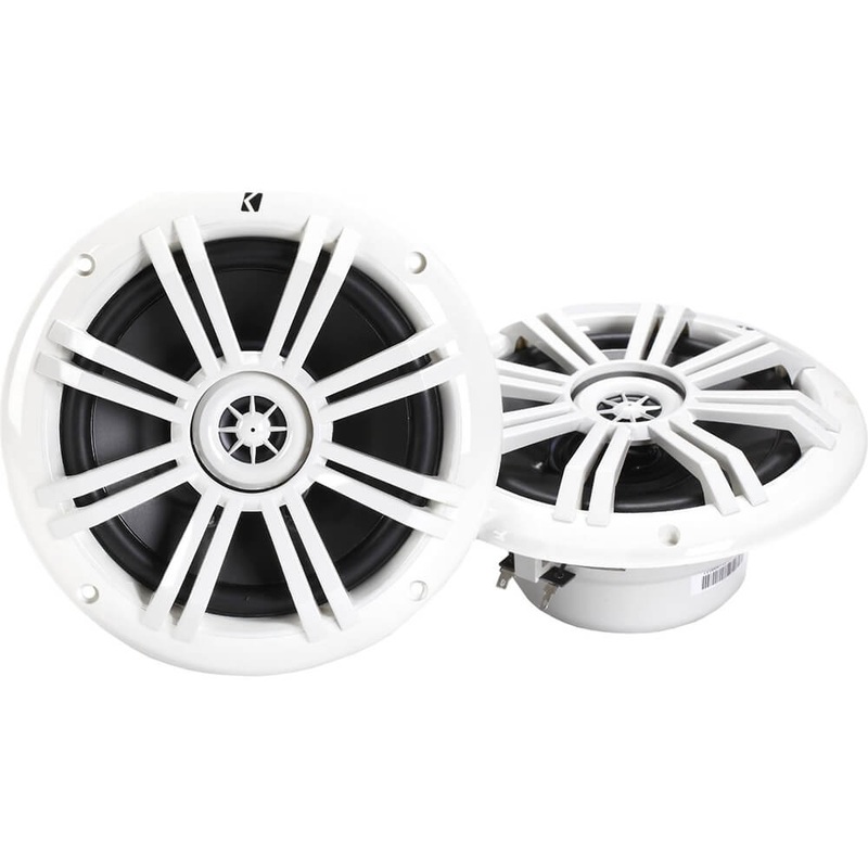 Kicker KM 6.5" 150W In-Boat Speakers