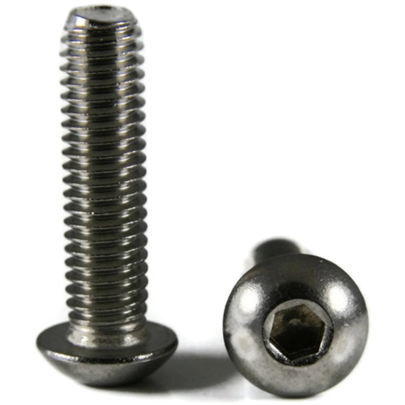 Button Socket Head Screw 304 SS - 5/16-18 x 1