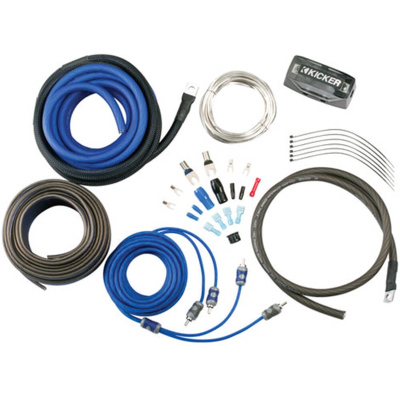 Kicker 8AWG 2-Channel Amp Wiring Kit