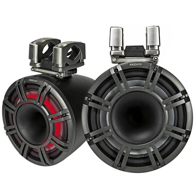 Kicker KMTC 11" Horn-Loaded Tower Speakers