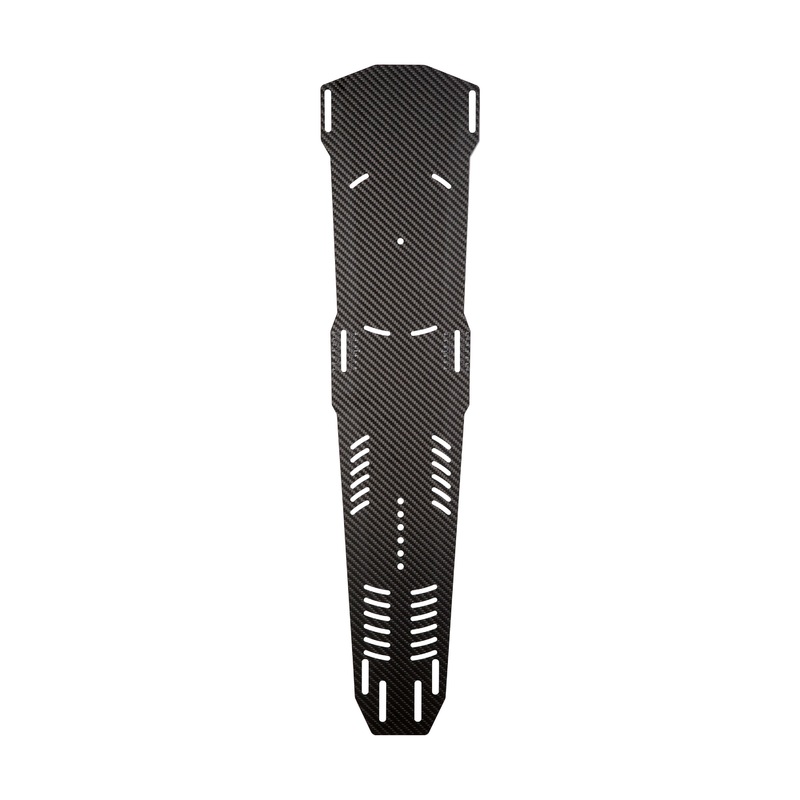 Radar Carbon / G10 Sequence Universal Boot Plate w/Bar