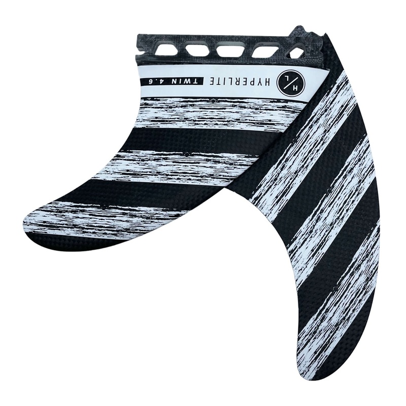2021 Hyperlite 4.6" Carbon Twin Fin Set