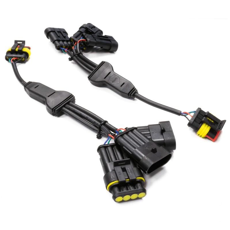 Wet Sounds 4-Pin Waterproof Splitter 1M/3F (Pair)