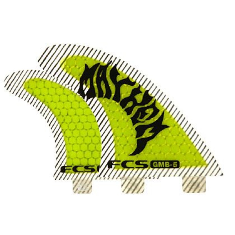 FCS GMB PC Tri-Quad Fin Set