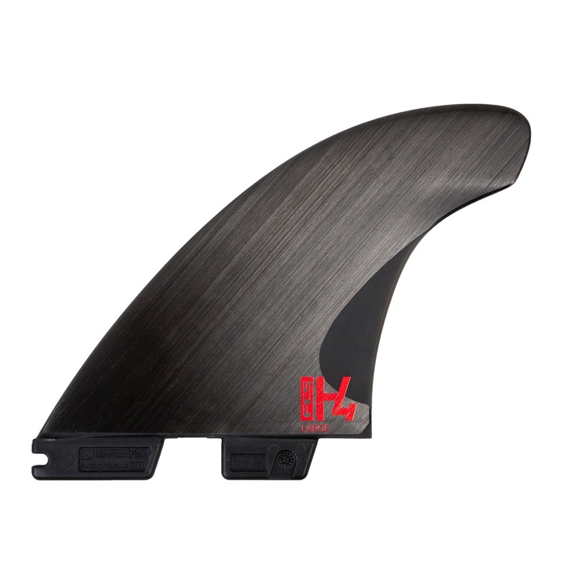FCS II H4 Smoke Tri Fins