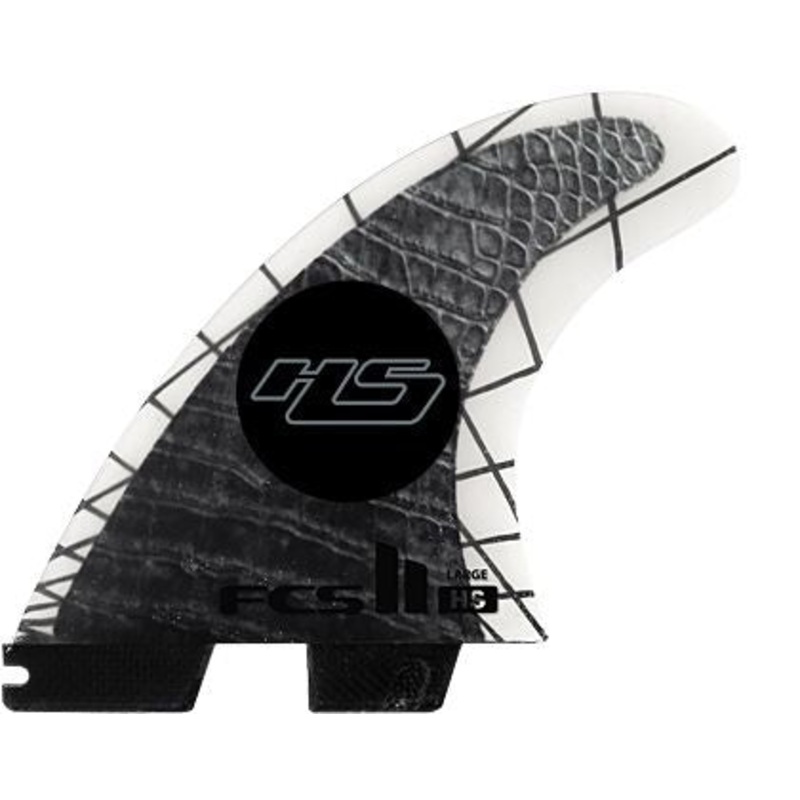 FCS II Haydenshapes PC Carbon Tri Fin Set