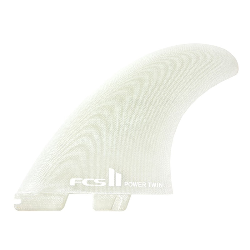 FCS II Power Twin PG Clear Fins