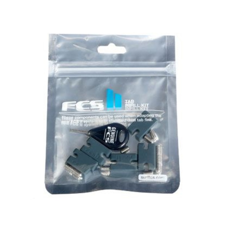 FCS II Tab Infill Kit (10 X Screws + 5 X Tab Infills)