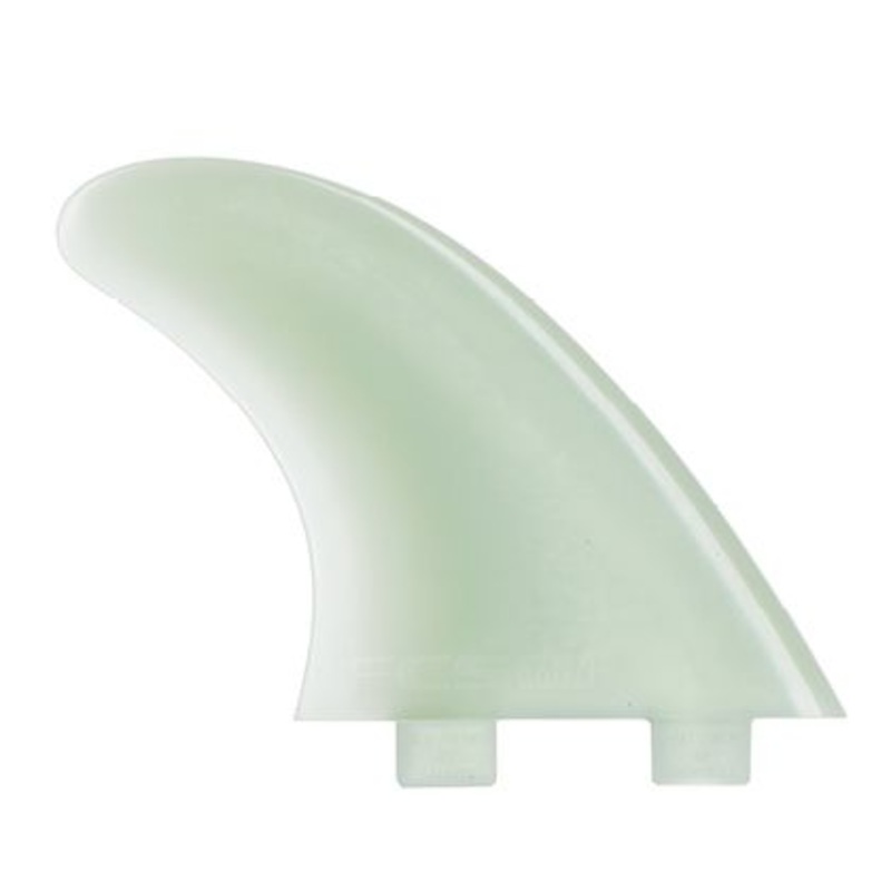 FCS M7 (Large) Natural Glass Flex Tri Fin Set