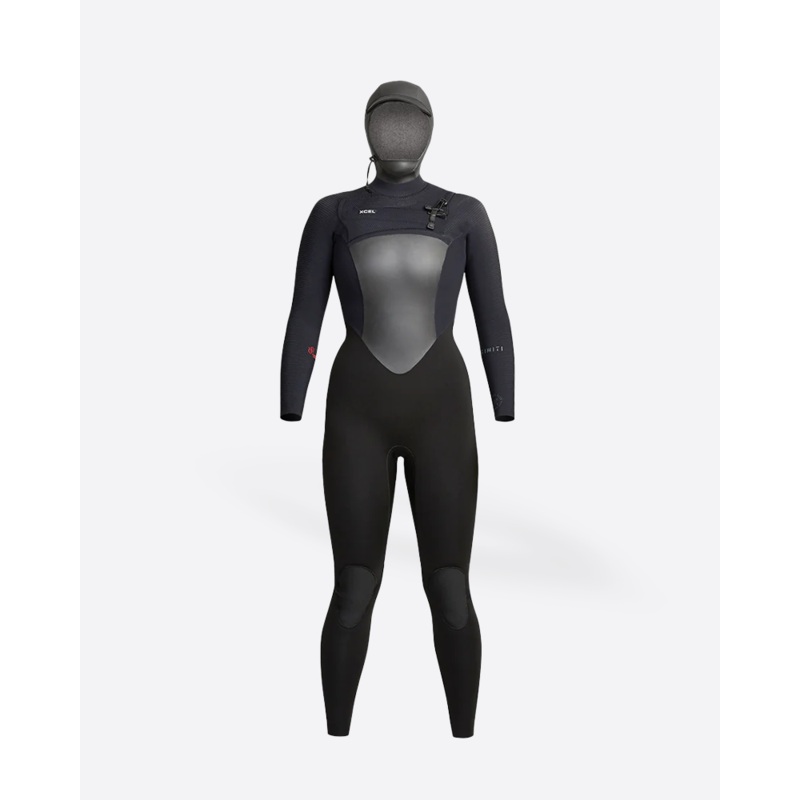 Xcel Womens Infiniti 5/4m Hooded Fullsuit