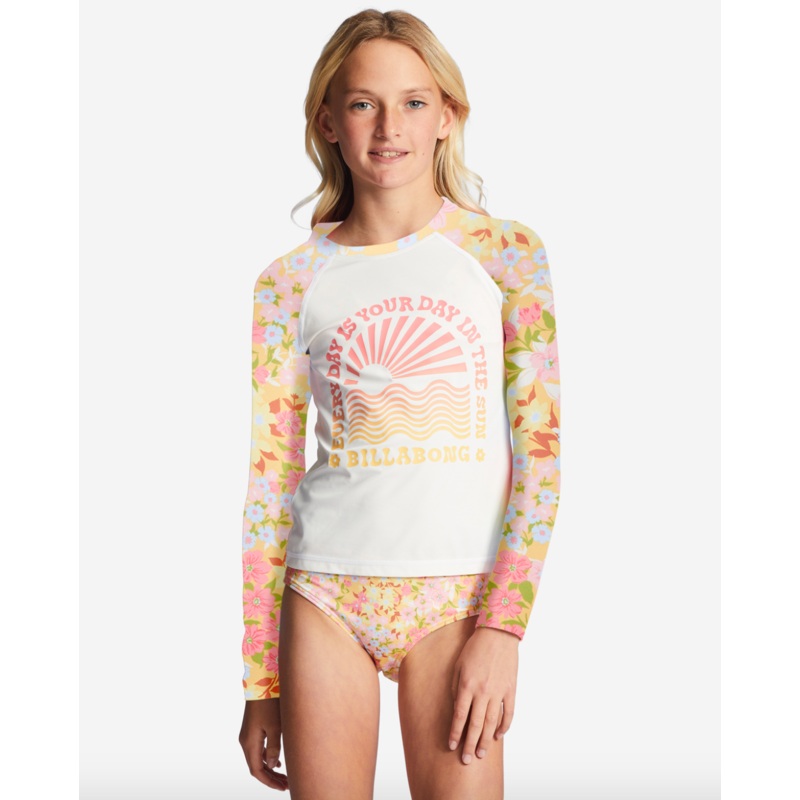 Billabong Girl Spring Daydream L/S Rashguard Set
