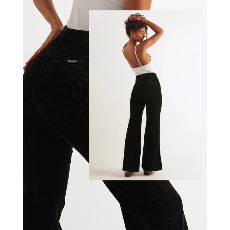 Rolla's Womens Eastcoast Flare - Black