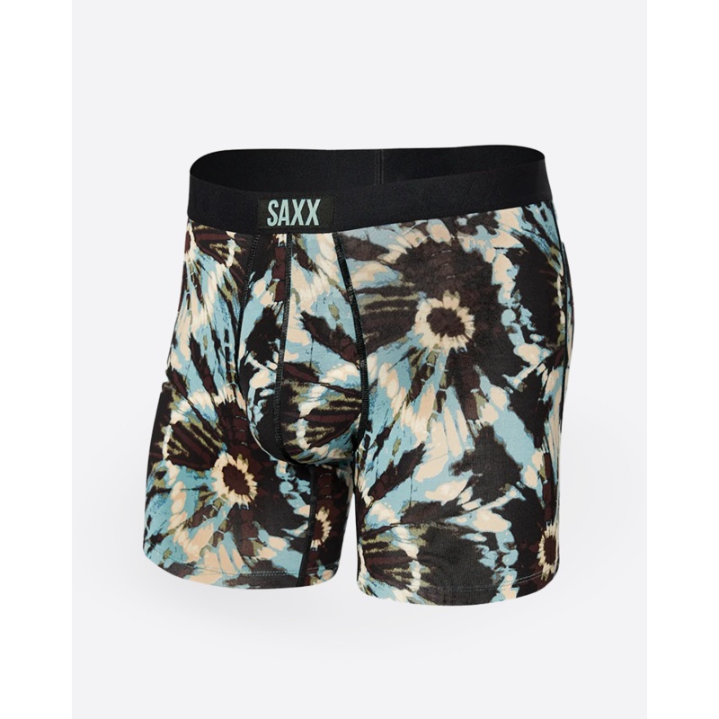 Saxx Vibe Boxer - Earthy Tie Dye