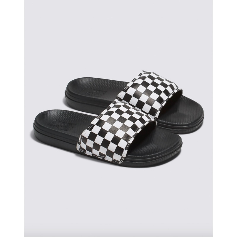 Vans Kids La Costa Slide-On Checkerboard