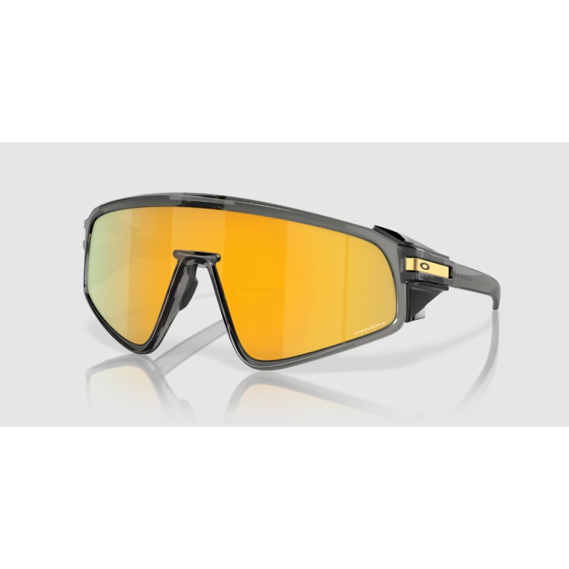 Oakley Latch Panel Grey Smoke - Prizm 24k