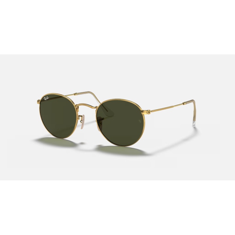 Ray Ban Round Metal Arista - G-15 Green