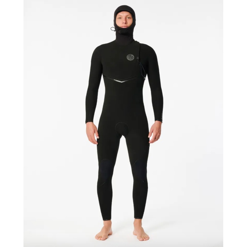 Rip Curl Mens 5/4 E Bomb Hooded Wetsuit