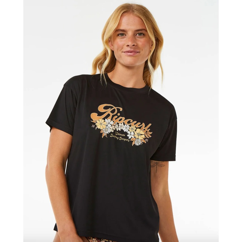 Rip Curl Womens Sea Of Dreams Relaxed SS Rashguard