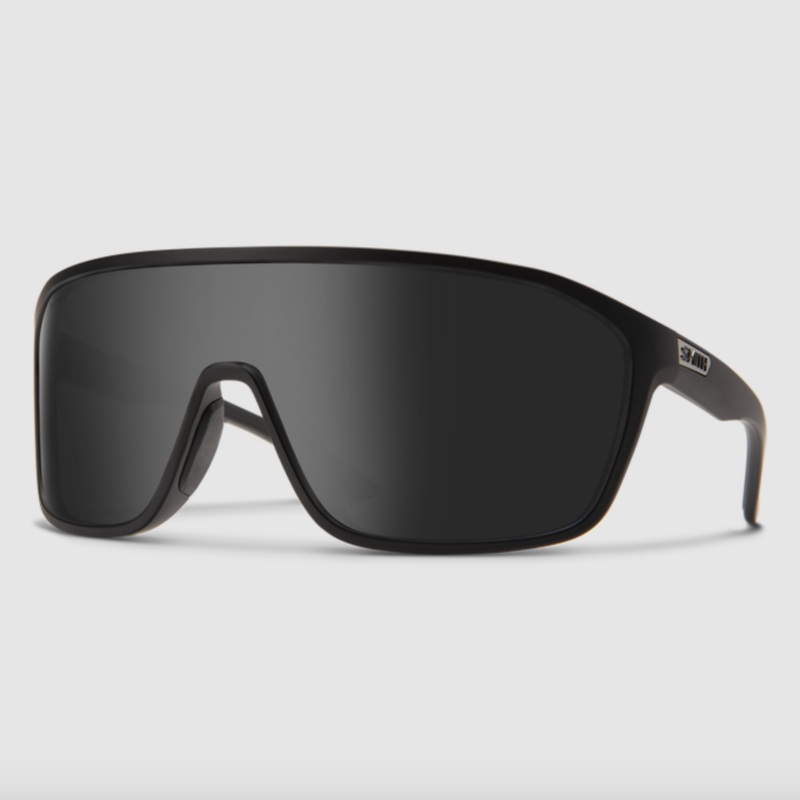 Smith Boomtown Matte Black ChromaPop Polarized Black Sunglasses